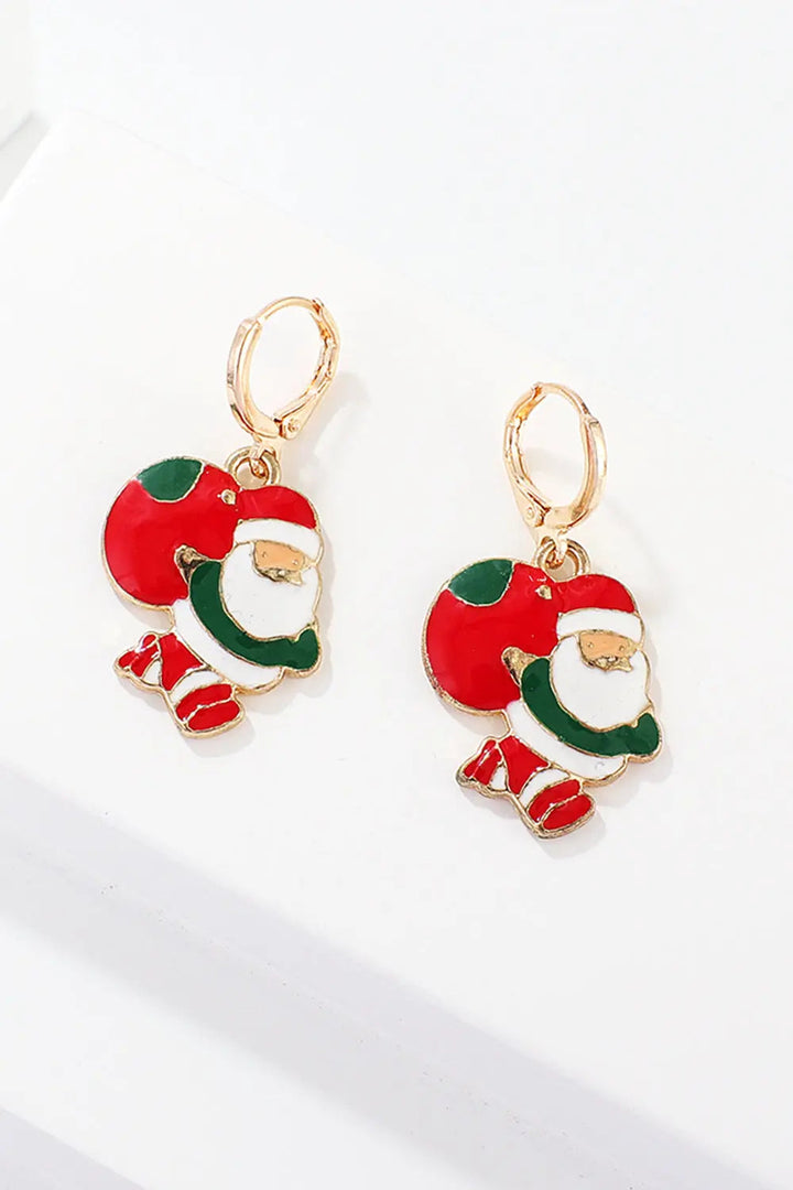 Christmas Theme Alloy Earrings LOVCIA