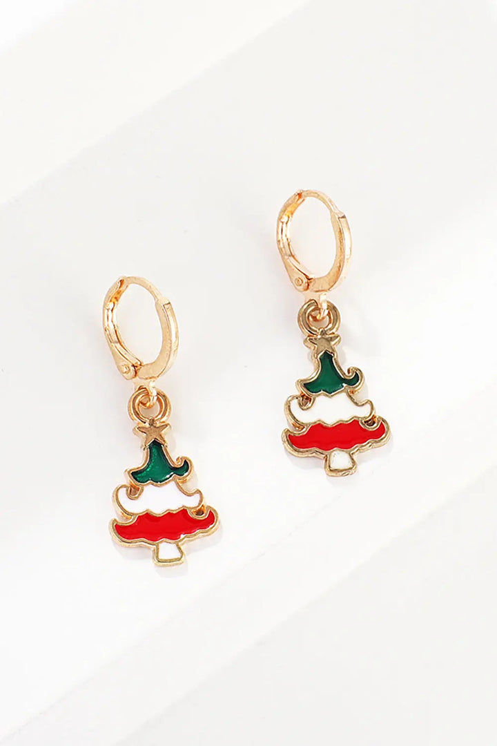 Christmas Theme Alloy Earrings LOVCIA