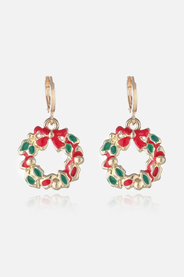 Christmas Theme Alloy Earrings LOVCIA