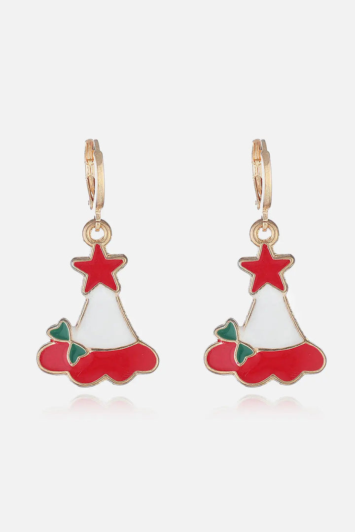 Christmas Theme Alloy Earrings LOVCIA