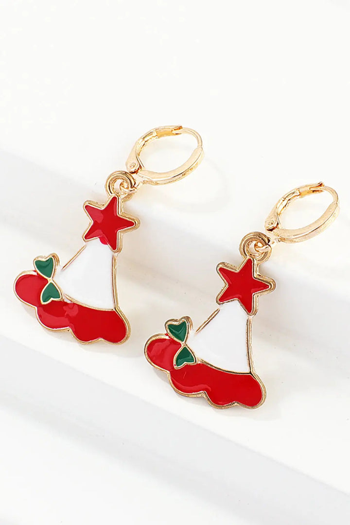 Christmas Theme Alloy Earrings LOVCIA