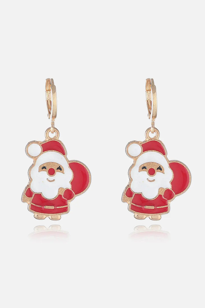 Christmas Theme Alloy Earrings LOVCIA