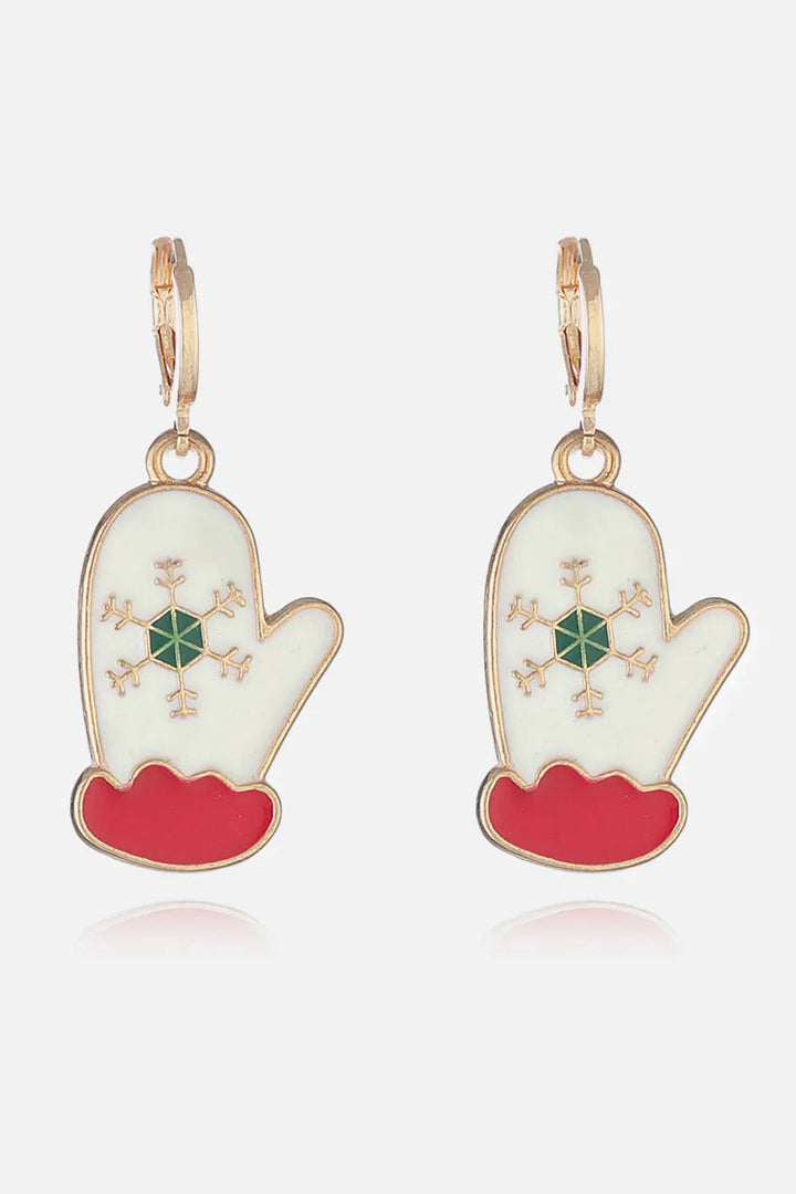 Christmas Theme Alloy Earrings LOVCIA