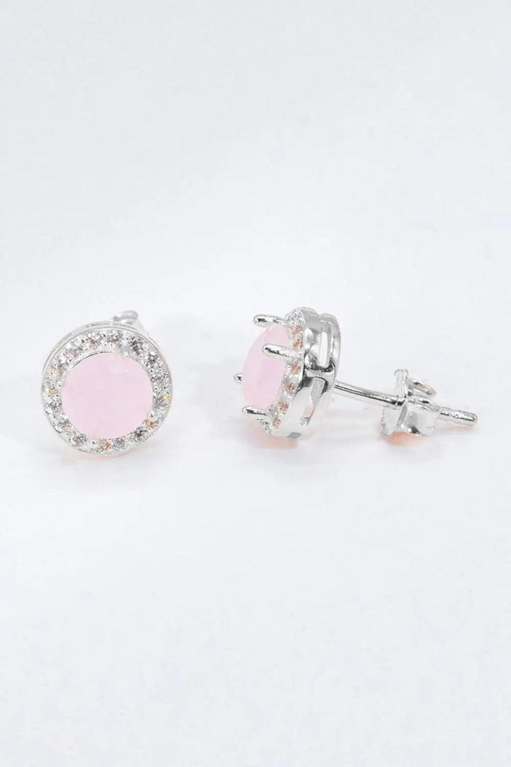 Give It To You 925 Sterling Silver Quartz Earrings LOVCIA