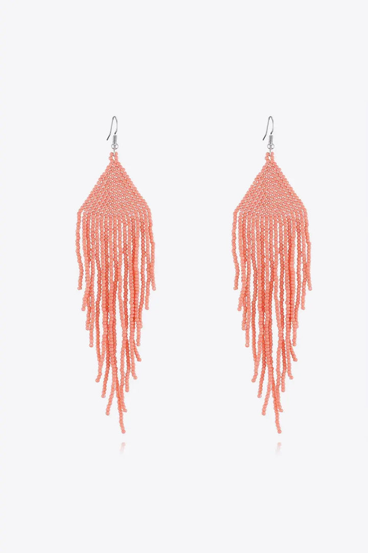 Beaded Dangle Earrings LOVCIA