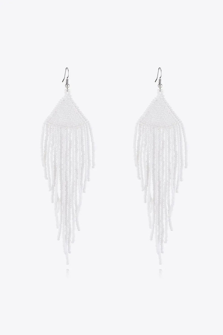 Beaded Dangle Earrings LOVCIA