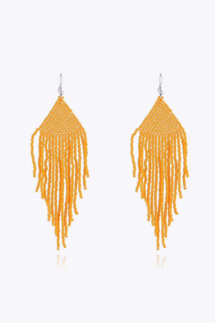 Beaded Dangle Earrings LOVCIA