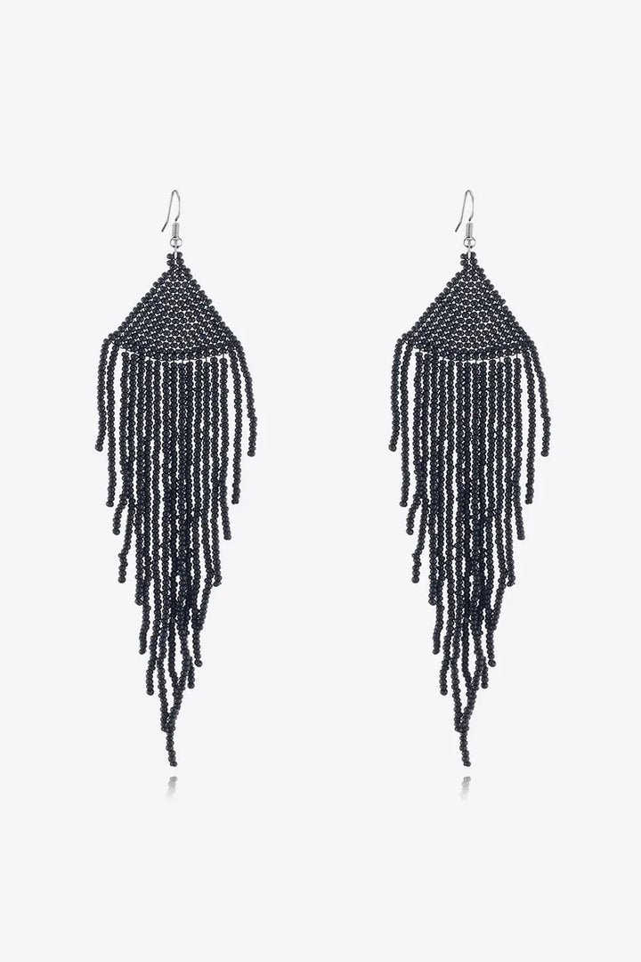 Beaded Dangle Earrings LOVCIA