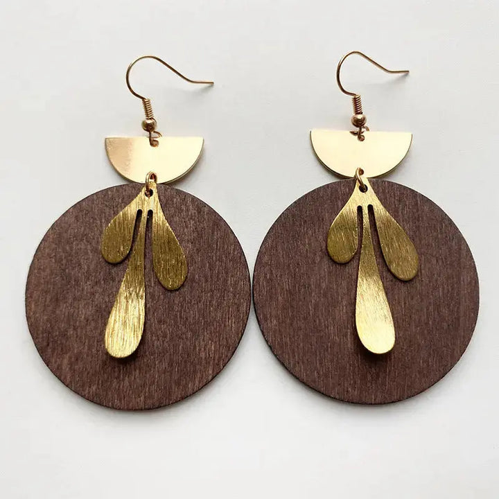 LOVCIA Geometric Drop Earrings