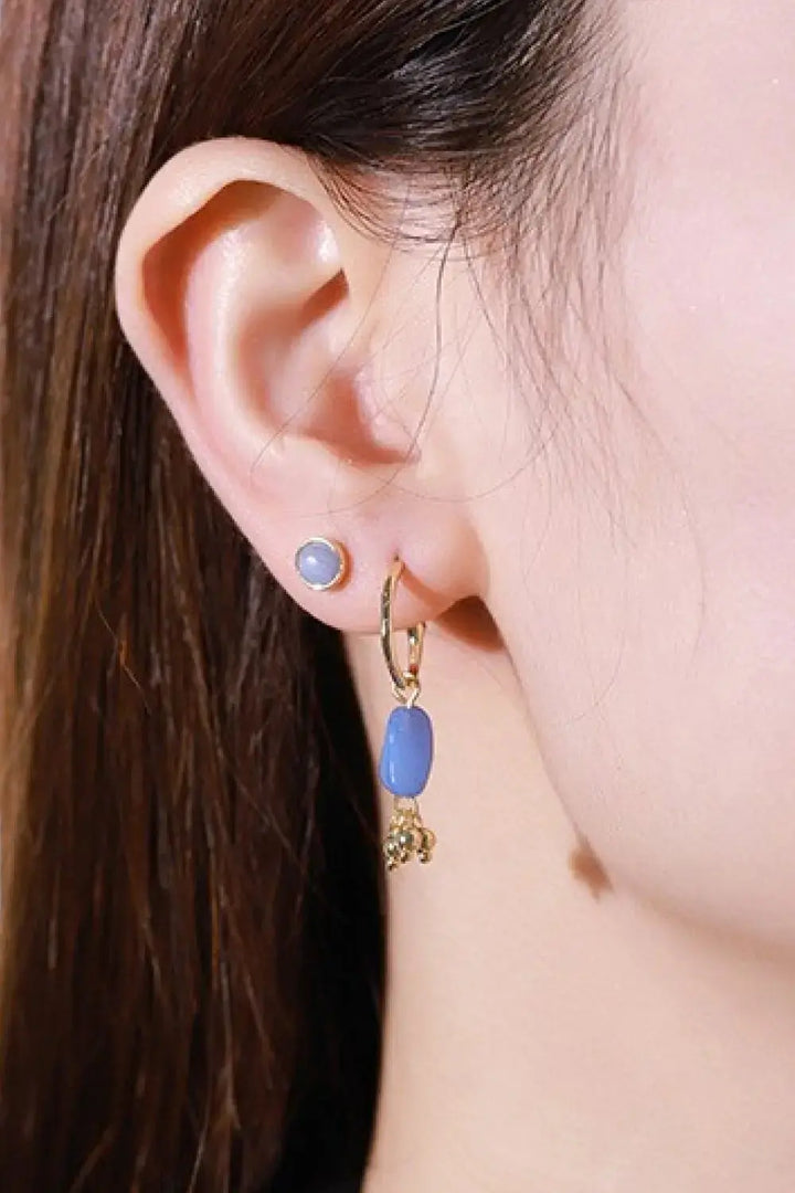 LOVCIA Stone Drop Earrings