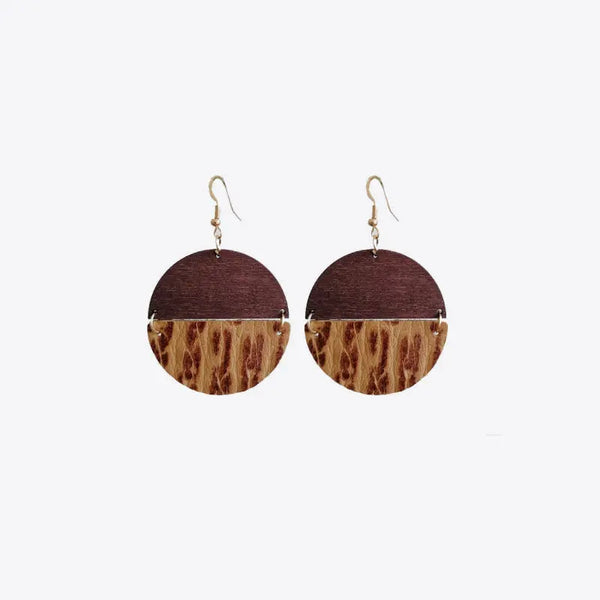 Round Drop Earrings LOVCIA