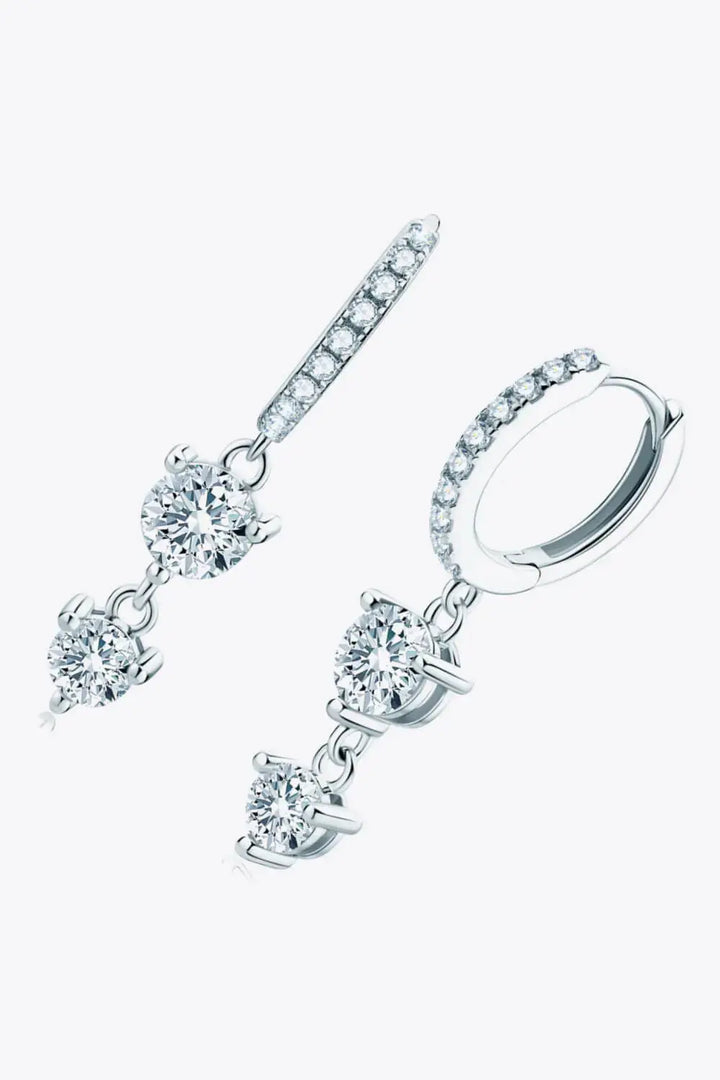 LOVCIA Adored Be The One Moissanite Drop Earrings