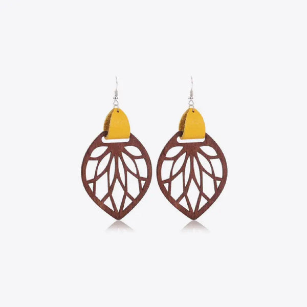 Leaf Drop Earrings LOVCIA