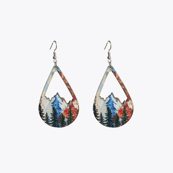 Teardrop Shape Dangle Earrings LOVCIA