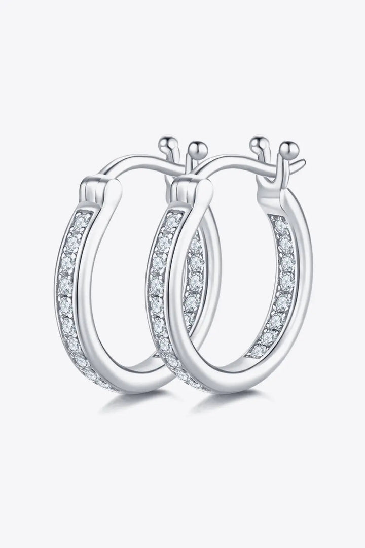 Adored Moissanite 925 Sterling Silver Earrings LOVCIA