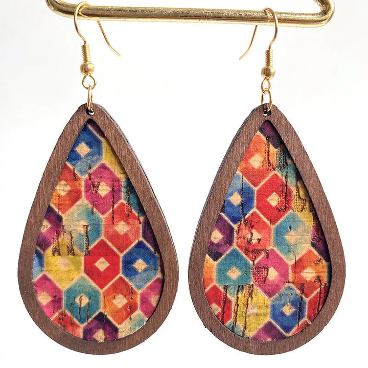 Teardrop Drop Earrings LOVCIA