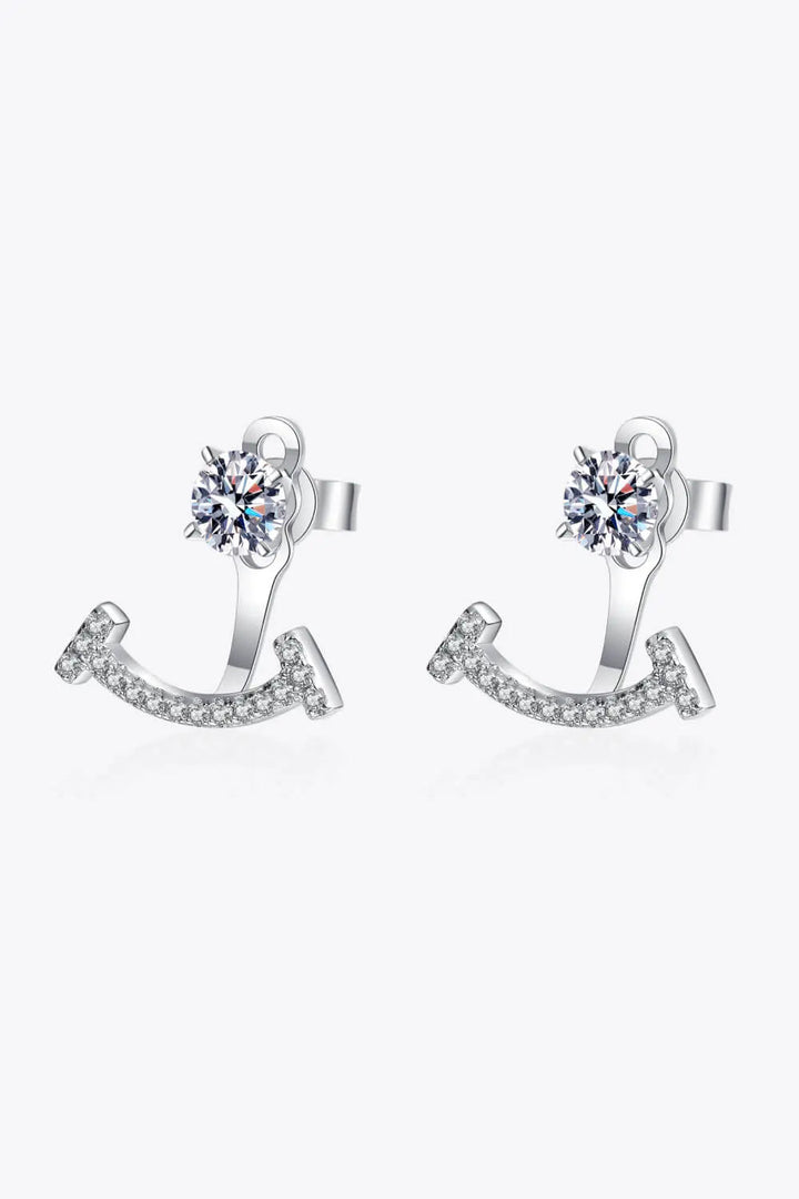 Two Ways To Wear Moissanite Earrings LOVCIA