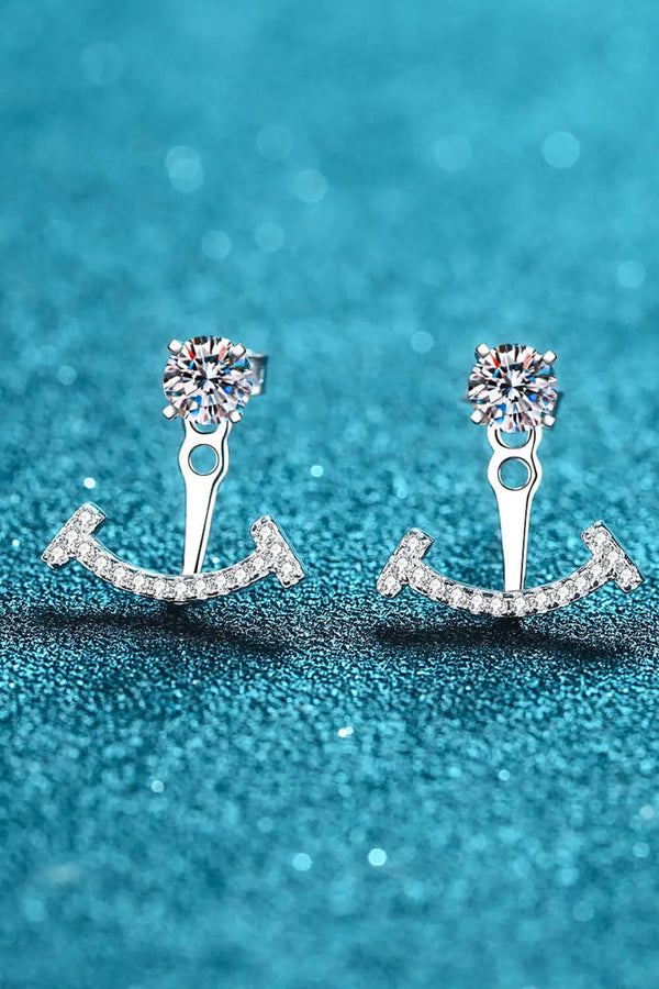 Two Ways To Wear Moissanite Earrings LOVCIA