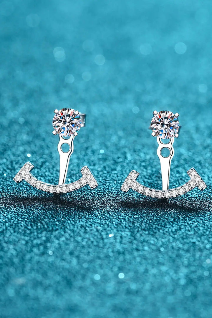 Two Ways To Wear Moissanite Earrings LOVCIA