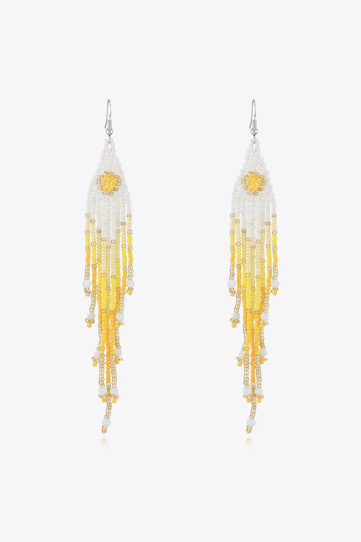 Beaded Dangle Earrings LOVCIA