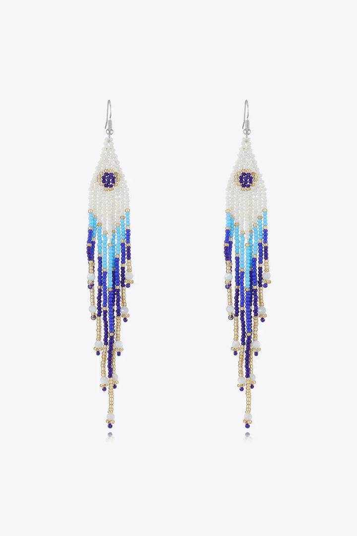 Beaded Dangle Earrings LOVCIA