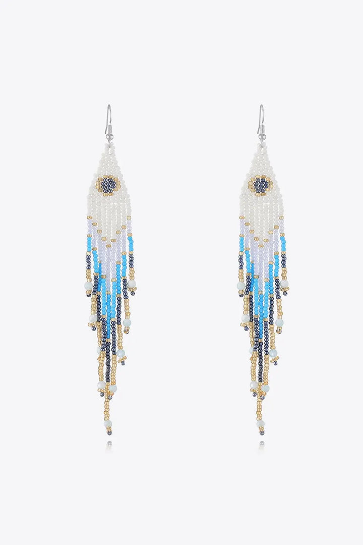 Beaded Dangle Earrings LOVCIA