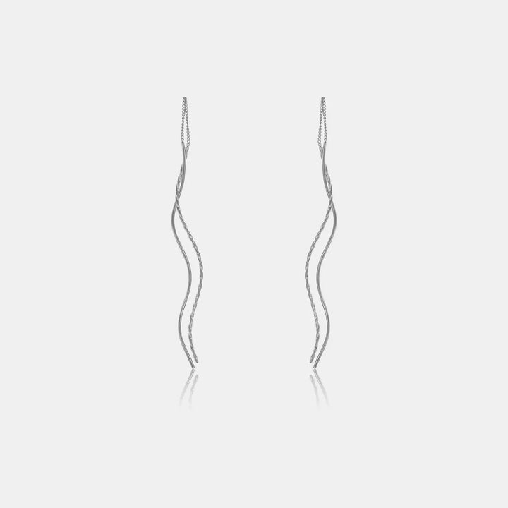 925 Sterling Silver Threader Earrings LOVCIA