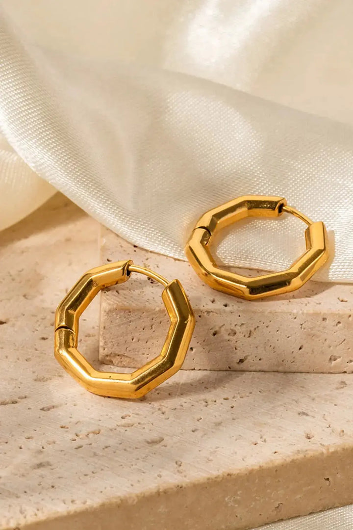 LOVCIA Geometric Stainless Steel Earrings