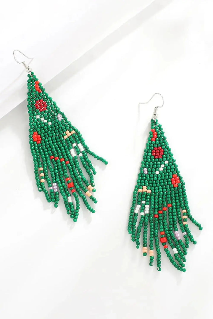 LOVCIA Christmas Beaded Earrings