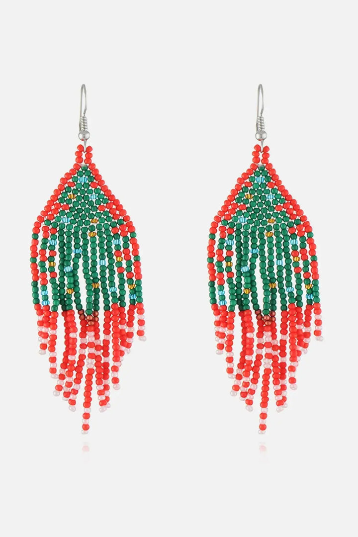 LOVCIA Christmas Beaded Earrings