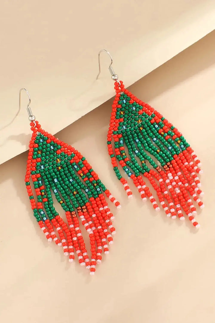 LOVCIA Christmas Beaded Earrings