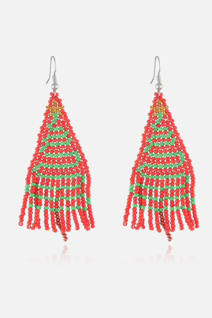 LOVCIA Christmas Beaded Earrings