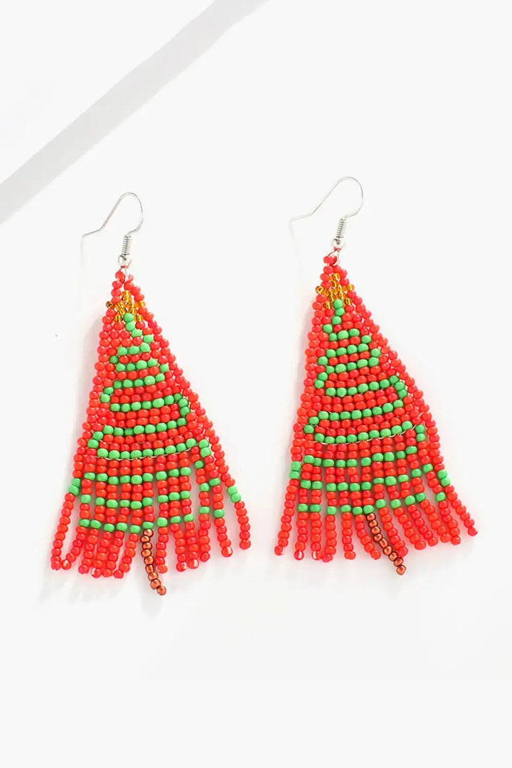 LOVCIA Christmas Beaded Earrings