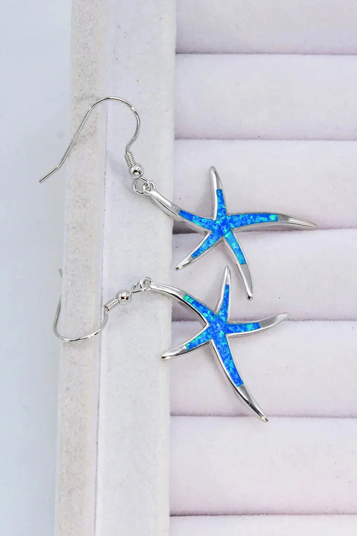 LOVCIA Opal Starfish Drop Earrings