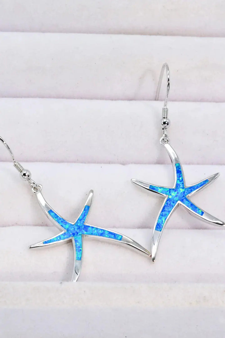 LOVCIA Opal Starfish Drop Earrings