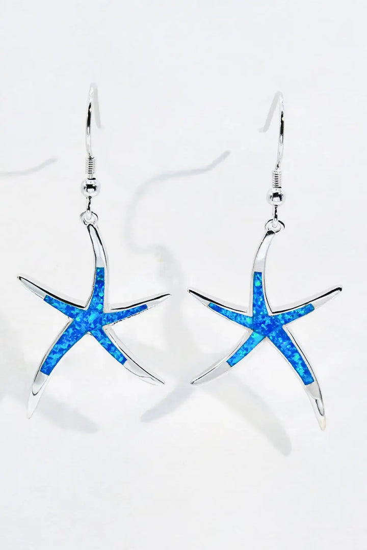 LOVCIA Opal Starfish Drop Earrings