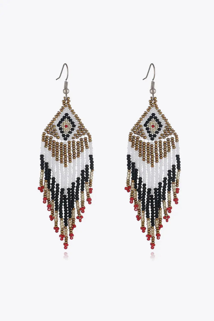 LOVCIA Beaded Dangle Earrings