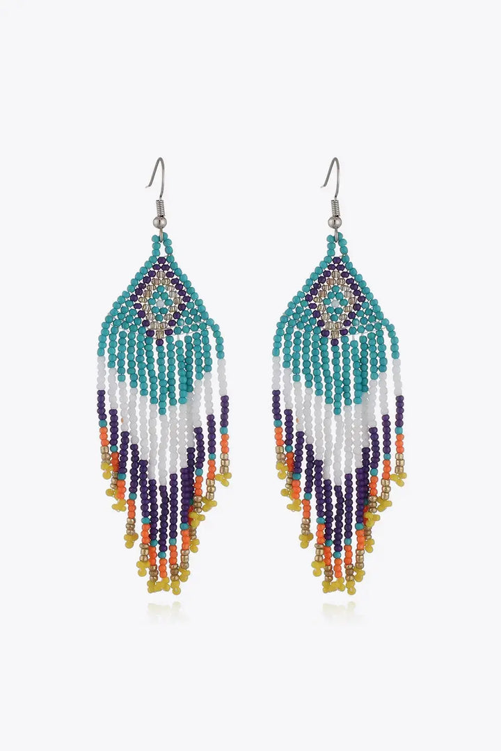 LOVCIA Beaded Dangle Earrings