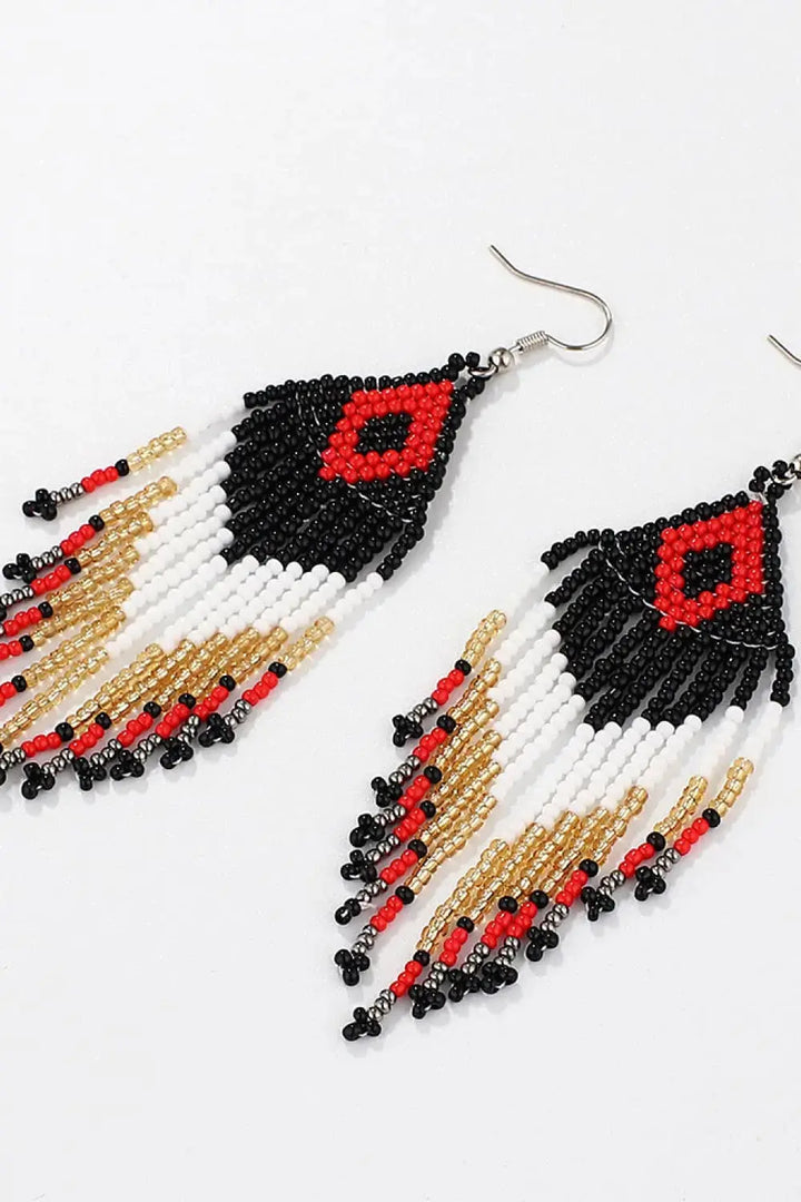 LOVCIA Beaded Dangle Earrings