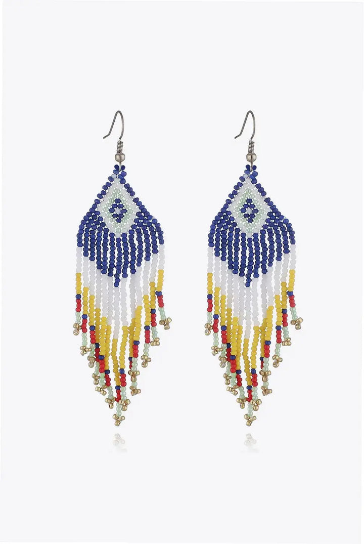 LOVCIA Beaded Dangle Earrings