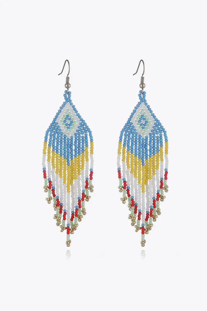 LOVCIA Beaded Dangle Earrings