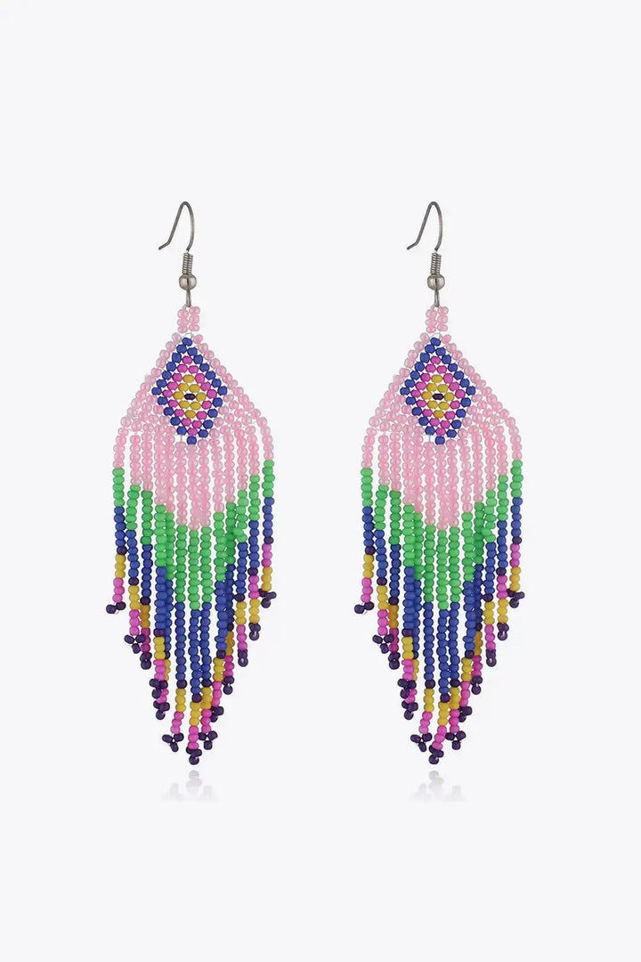 LOVCIA Beaded Dangle Earrings