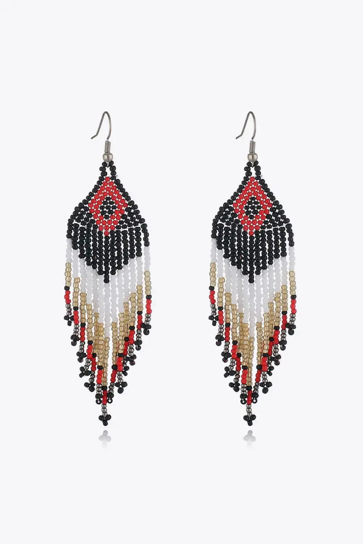 LOVCIA Beaded Dangle Earrings