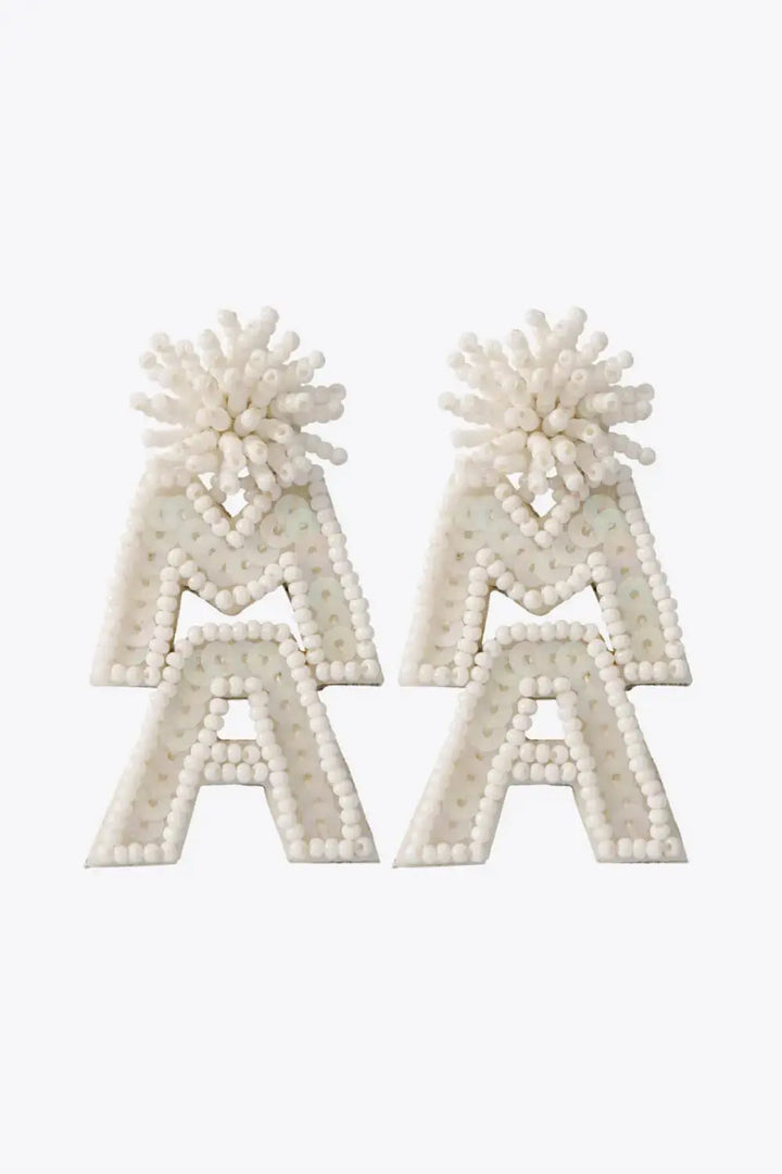 LOVCIA MAMA Beaded Dangle Earrings