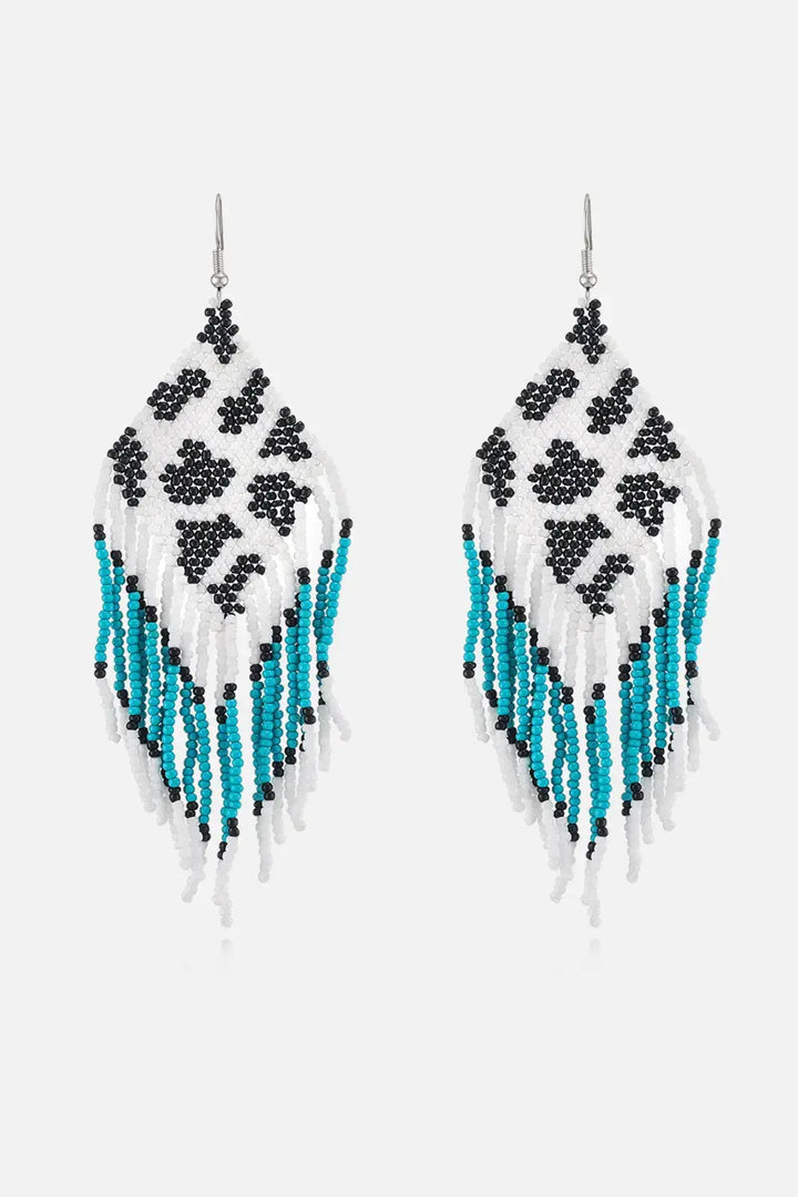 LOVCIA Beaded Dangle Earrings