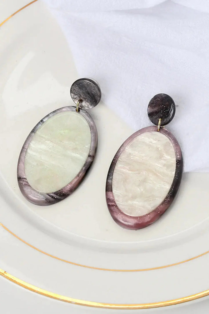 LOVCIA Teardrop Acrylic Earrings