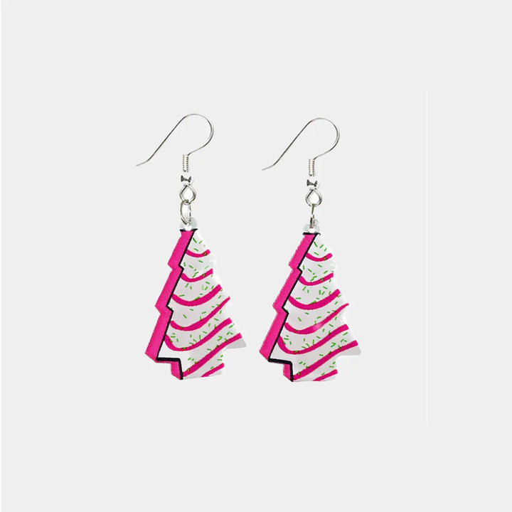 Geometric Shape Acrylic Dangle Earrings LOVCIA