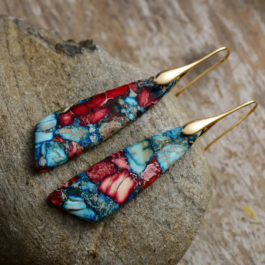 LOVCIA Geometrical Shape Dangle Earrings