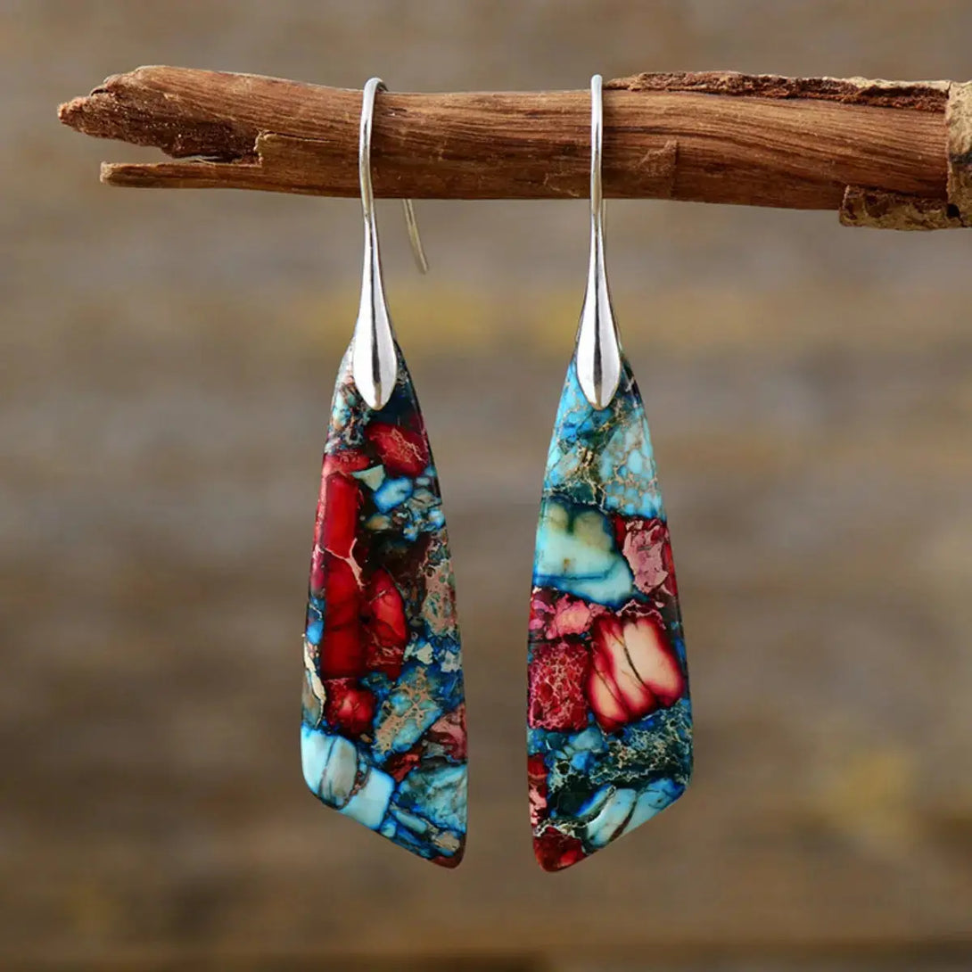 LOVCIA Geometrical Shape Dangle Earrings
