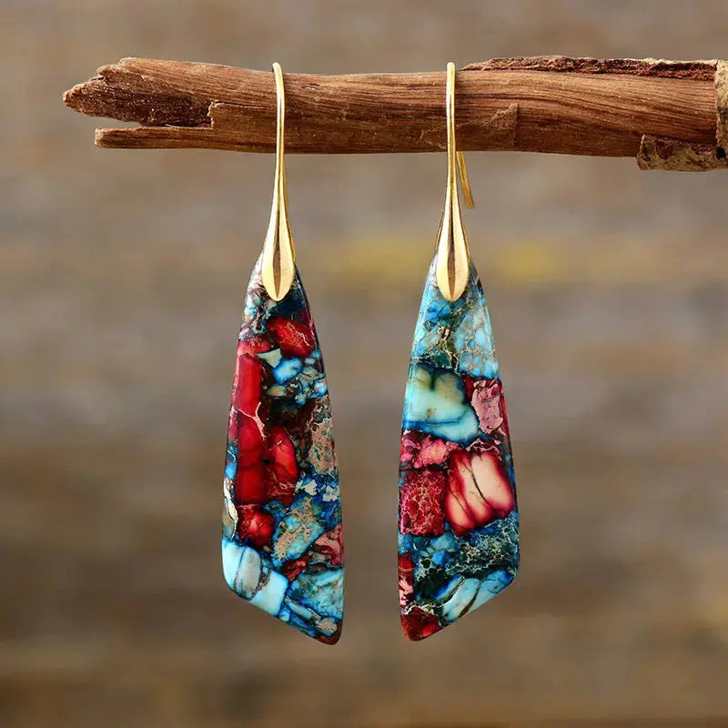 LOVCIA Geometrical Shape Dangle Earrings